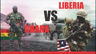GHANA VS LIBERIA MILITARY POWER COMPARISON 2022