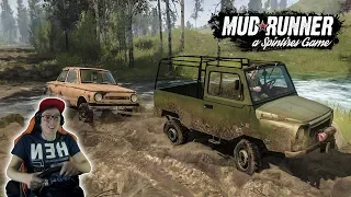 ДЕРЕВЕНСКИЕ МУЖИКИ ПОЕХАЛИ НА РЫБАЛКУ! - SPINTIRES: MUDRUNNER