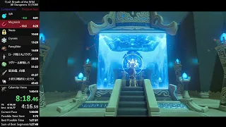 BotW All Dungeons Speedrun in 1:28:59