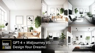 GPT-4 + Midjourney V5: Дизайн вашей мечты! - Design Your Dreams!