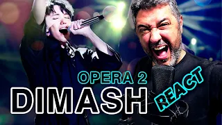 REAGINDO (REACT) a DIMASH - Opera 2 | Análise Vocal por Rafa Barreiros