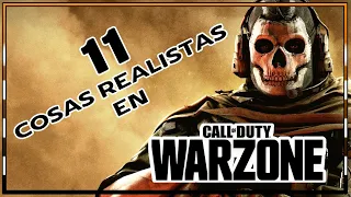 11 COSAS REALISTAS EN CALL OF DUTY WARZONE