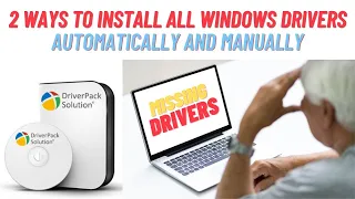 How To Download And Install Drivers For All Laptop / Pcs | DriverPack Solution [Hindi/Urdu] Tutorial