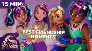 Counting Down the BEST Friendship Moments from Unicorn Academy | Cartoons for Kids