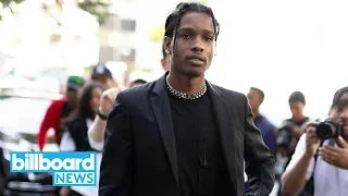 A$AP Rocky Detained in Swedish Jail Another Week, Judge Deems Him a Flight Risk | Billboard News