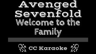 Avenged Sevenfold • Welcome To The Family (CC) [Karaoke Instrumental Lyrics]