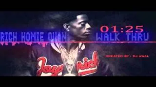 RICH HOMIE QUAN - WALK THRU = AUDIO SPECTRUM