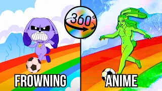 360 VR Smiling Critters Frowning vs Anime (Poppy Playtime Chapter 3 Animation)