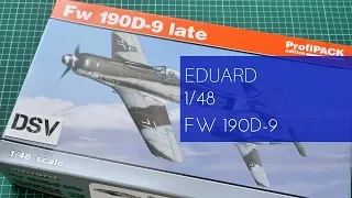 Eduard 1/48 Fw 190D-9 Late Profipack (8189) Review