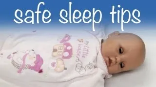 Safe sleep tips for your baby | Risks of swaddling