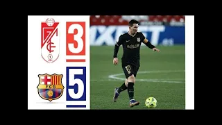 Granada vs Barcelona 3-5 Highlights & All Goals 2021