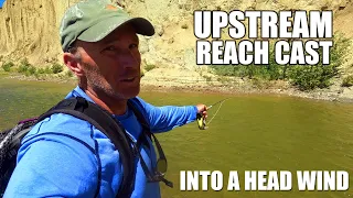 How To Fly Fish Trout Streams - How & Where to Use the Reach Cast & How to Use it in a Head Wind