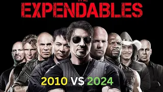 The Expendables 2010  Movie ALL CAST Then and Now 2024 || Waaoscenes