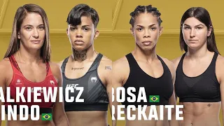 UFC 301: Kowalkiewicz vs Lucindo, Barbosa vs Kareckaite