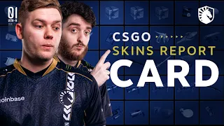 Who has the BEST SKINS on Team Liquid?! | CS:GO Skins Report Card 📝