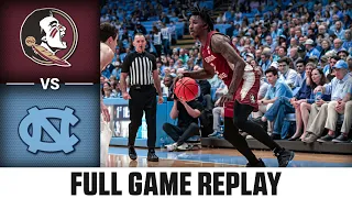 Florida State vs. North Carolina Full Game Replay | 2023-24 ACC Men’s Basketball