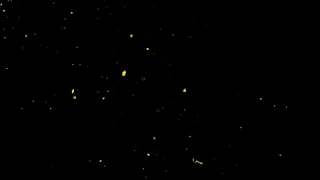 NEW gold particles overlay smooth dust relaxing video effect