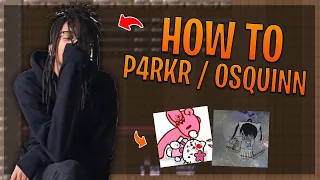 How to make a OSQUINN / P4RKR song in less than 9 minutes, Hyperpop x Glitchcore x Digicore Tutorial
