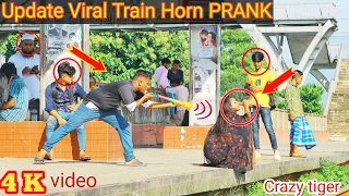 Update Viral Train Horn PRANK on Crazy Jobber Man | Best of The Train Horn Prank on Public