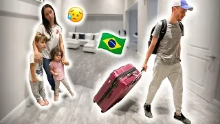 FUI SOZINHO PARA O BRASIL E ELES FICARAM NOS EUA ✈️ Família Brancoala