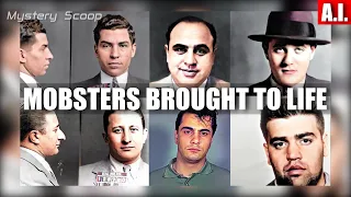 Mugshots Of Notorious Mobsters | Brought To Life (AI)