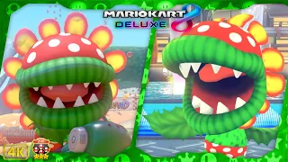 Mario Kart 8 Deluxe DLC ⁴ᴷ Wave 4 (200cc 3-Star Rank) Petey Piranha gameplay