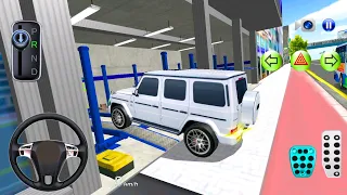 New Mercedes G63 SUV Auto Repair Shop Driving Funny Gameplay   3D Driving Class Simulation
