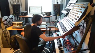 DEEP SESSION # Techno studio Jam SpaceEcho Prophet6 Tempest Octatrack Perfourmer Strymon