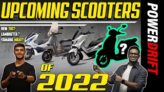 Upcoming Scooters of 2022 | What To Expect From Lambretta, TVS, Yamaha, Honda | PowerDrift