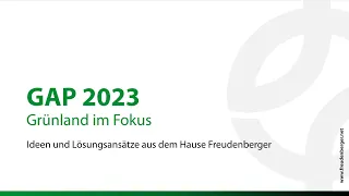 Webinar GAP 2023 Grünland im Fokus