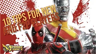 Ten Tips for New & Free-to-Play Players ∣ Marvel Strike Force