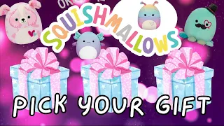 Pick Your Gift Squishmallow Present! Don't Pick The Wrong One! Kid's Workout Active Activity Game