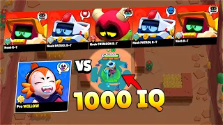 1000 IQ WILLOW vs NOOBS R-T GETS TROLLED 🤡 Brawl Stars 2023 Funny Moments & Wins & Fails ep.1051