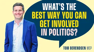 What's the best way you can get involved in politics?