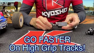 Go Faster on High Grip R/C Tracks [Beginner Tutorial with Ryan Lutz of LutzRC]