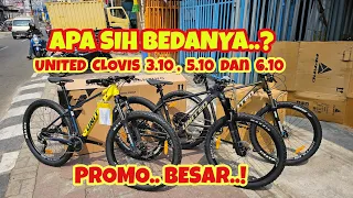 REVIEW MTB UNITED CLOVIS SERIES LAGI DISKON BESAR | BAHAS PERBEDAAN SPESIFIKASINYA