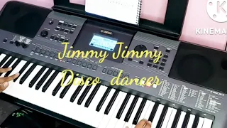 Jimmy Jimmy Aaja Aaja Disco Dancer |  Played on keyboard by Aakash Entertainment | #keyboardcover