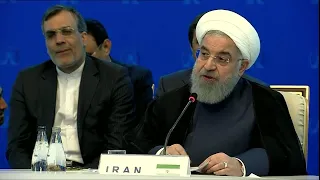 Hassan Rouhani: "Countering terrorism in Idlib Governorate is an unavoidable part of the mission"