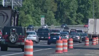 I-77 construction causes damage to cars