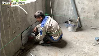 The Most Complete Technique For Installing Ceramic Tiles On Concrete Walls In The Kitchen