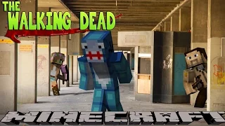 Minecraft THE WALKING DEAD - ZOMBIES ATTACK THE CAMP!! w/Little Kelly!!