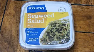 Costco Sale Item Review Azuma Gourmet Seaweed Salad Taste Test
