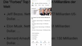 Die Top 5 reichsten Menschen der Welt 😱