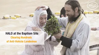 HALO at the Baptism Site: Clearing Hundreds of Anti-Vehicle Landmines