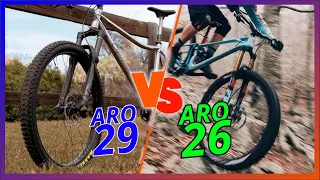 Bicicleta aro 29 ou Bike aro 26? ENTENDA! Quais as maiores diferenças entre elas?