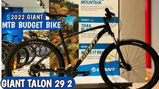 2022 GIANT BEST SELLER MOUNTAIN BIKE | GIANT TALON 29 2 PHANTOM GREEN