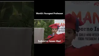 Isaac Bari World's Youngest Professor???