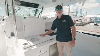 Bertram 39CC Walk-Through at the 2022 Fort Lauderdale International Boat Show