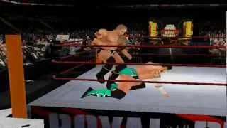 The Rock vs CM Punk - Royal Rumble 2013 for the WWE Title Sim