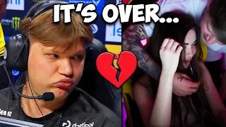 S1MPLE LEFT HIS GF AFTER LOSING FINAL! NEW M0NESY SMOKE BUG FOUND! CSGO Twitch Clips